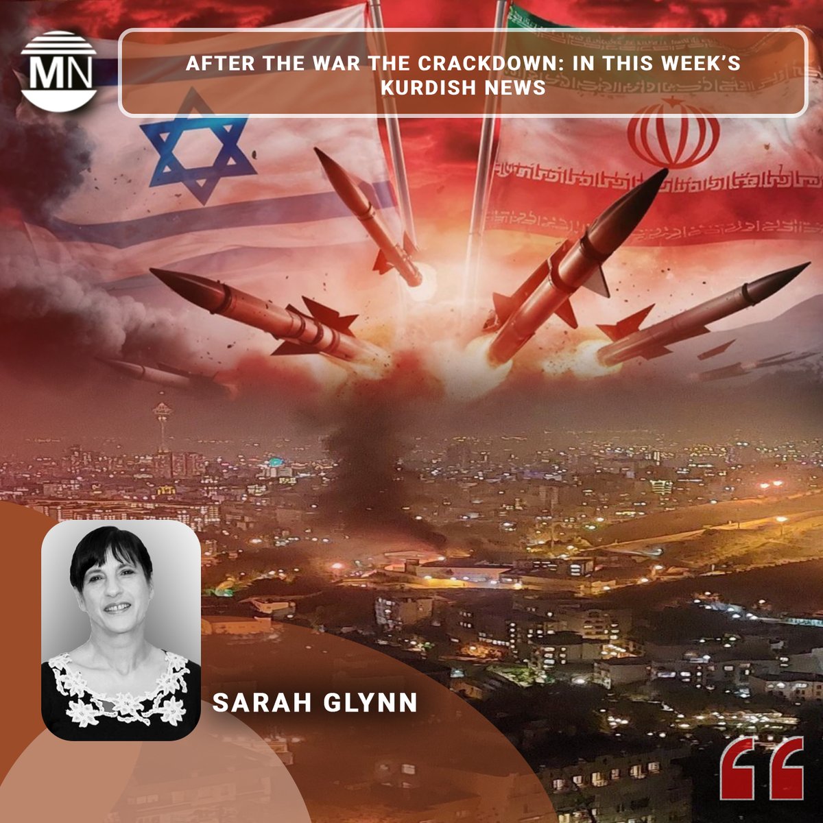 From Iran’s intensified repression to ongoing conflicts and political struggles in Syria, Turkey and Iraqi Kurdistan, Sarah Glynn (<a href="/sarahrglynn/">Sarah Glynn</a>) rounds up key developments across the four parts of Kurdistan.