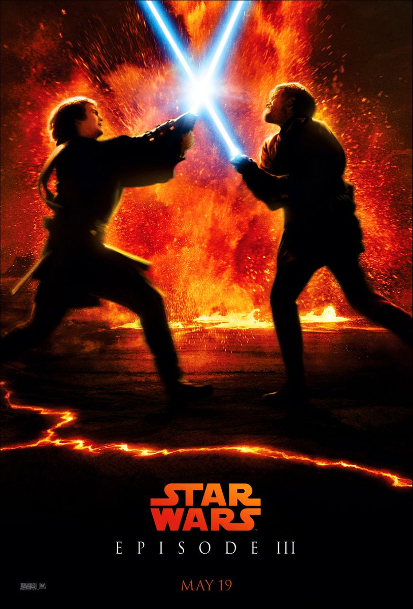 XDarthThunderX's tweet image. Revenge Of The Sith (2005)