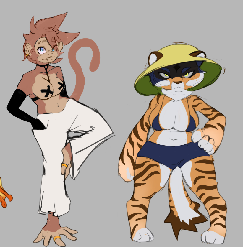 ShortbutFeral's tweet image. hullo peeps, last call for these two
$20 each now before they're put away for a long time