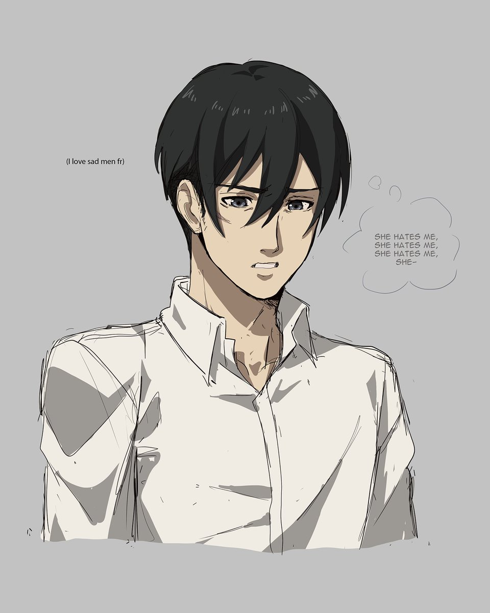 Genderbend EMA!
Hope you like the designs ^^
#aot 