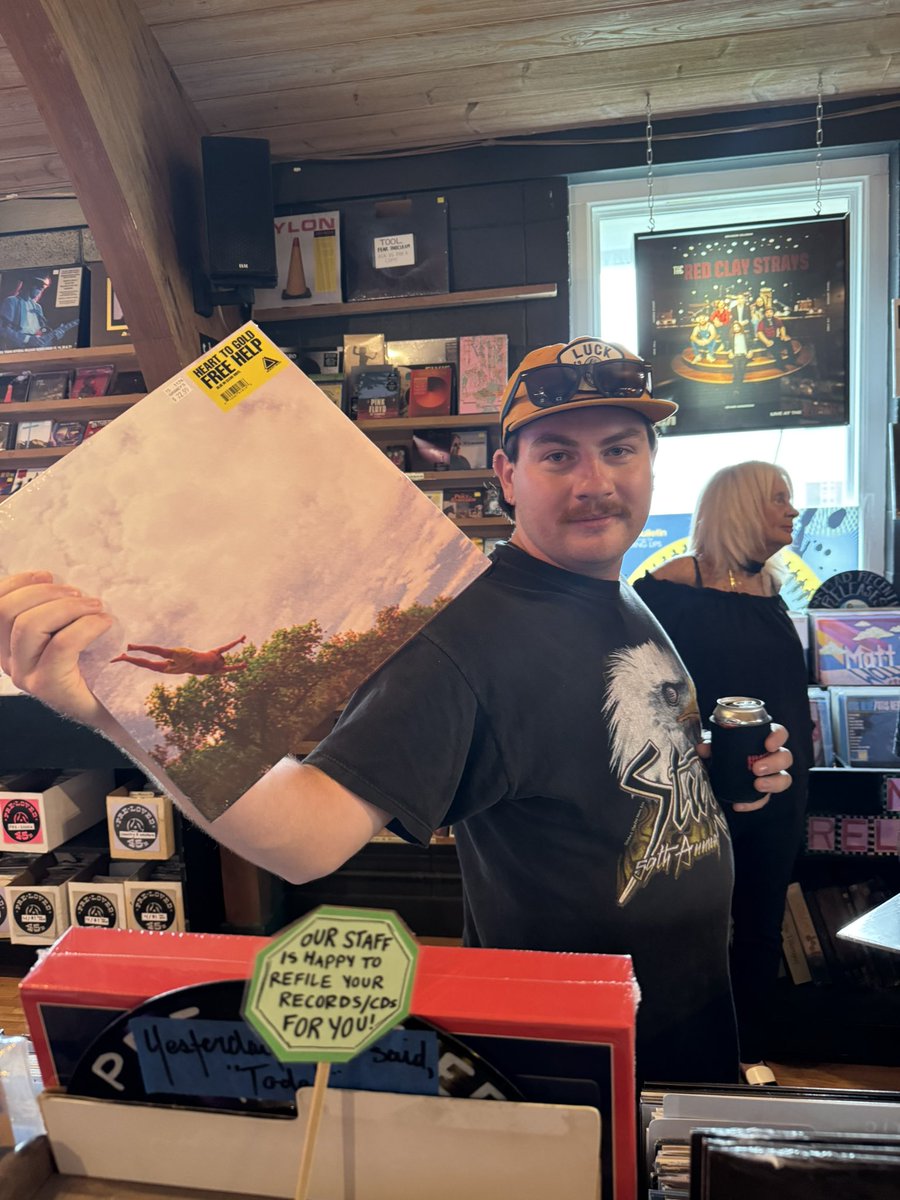our album “Free Help” is in a store near you 

like this one in Nashville 

thank you <a href="/willyipmusic/">Will Yip</a> &amp; <a href="/memorymusic/">Memory Music</a>