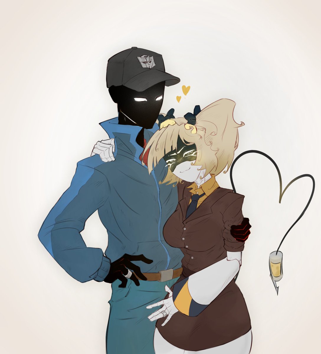 Docovush's tweet image. YIIIPIIIIIEE my first commission for @Mr_DarkRage