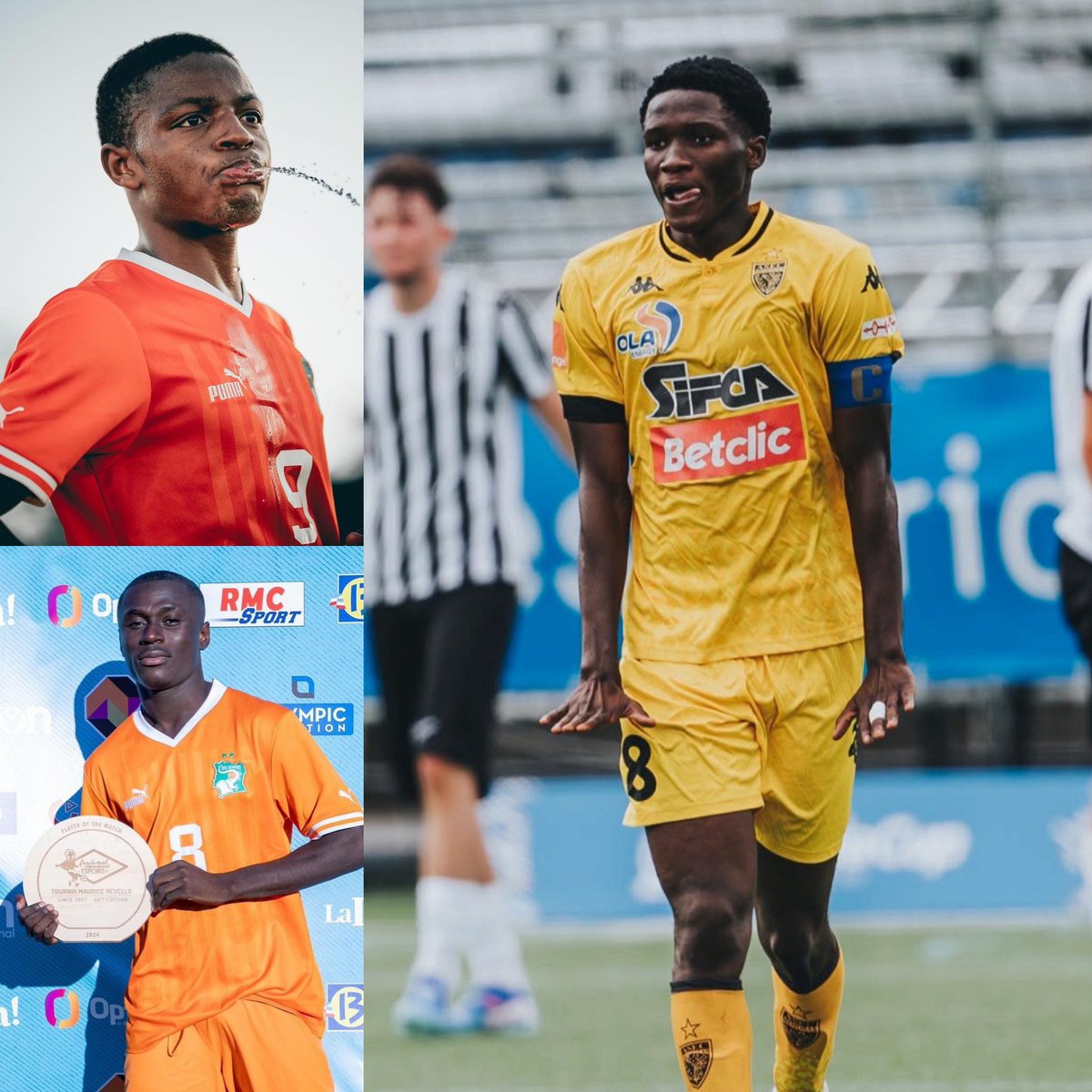 Ces trois internationaux U20 ivoiriens vont très prochainement changer de dimension ! ⏳

🇨🇮 Oumar Konaté (18 ans)
🇨🇮 Christ Wawa (18 ans)
🇨🇮 Mohamed Abdoul Kader Koné (17 ans)