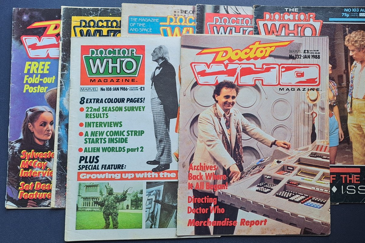 Managed to bag a good haul of <a href="/DWMtweets/">Doctor Who Magazine</a> today at #BuryComicCon