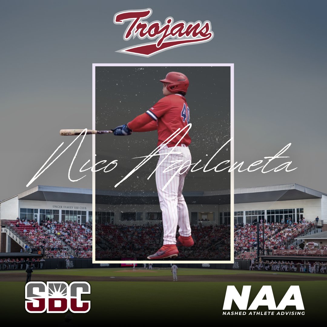 Josh Nashed (@j_nashed) on Twitter photo Congrats to Nico Azpilcueta on his commitment to Troy University! The Trojans are landing a legitimate portal bat. Nico hit 20 HR and was a 1st Team All Northeast Region selection this past Spring. Fired up for this opportunity for the big man.
<a href="/NicoAzpilcueta/">Nico Azpilcueta</a> Congrats to Nico Azpilcueta on his commitment to Troy University! The Trojans are landing a legitimate portal bat. Nico hit 20 HR and was a 1st Team All Northeast Region selection this past Spring. Fired up for this opportunity for the big man.
<a href="/NicoAzpilcueta/">Nico Azpilcueta</a>