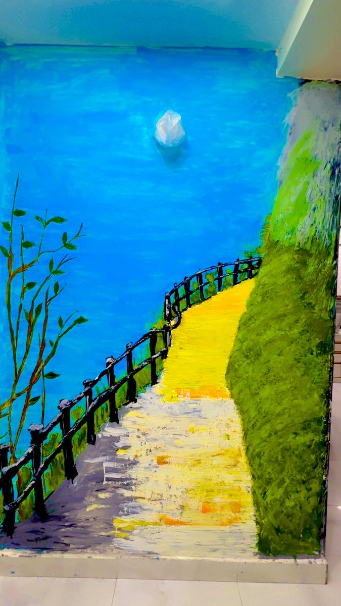 Work In progress 

A full wall painting 🖼️