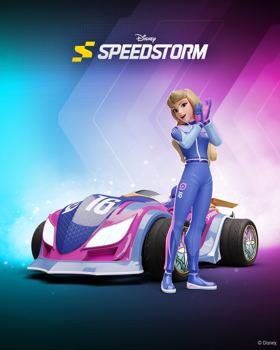 Racer Aurora is awakening her racing potential in this magical concept art!