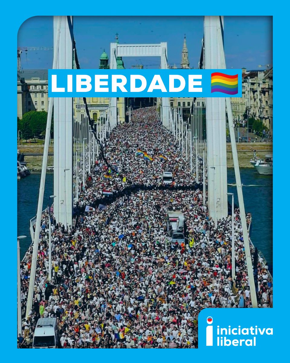 🏳️‍🌈 LIBERDADE 

Viktor Órban fez proibir a marcha Pride Budapeste, dando poderes à polícia para a dispersar e multar cada indivíduo em até 500€.

Para tal, o Estado recorre a reconhecimento facial por videovigilância, num aparato orwelliano de repressão típico dos estados