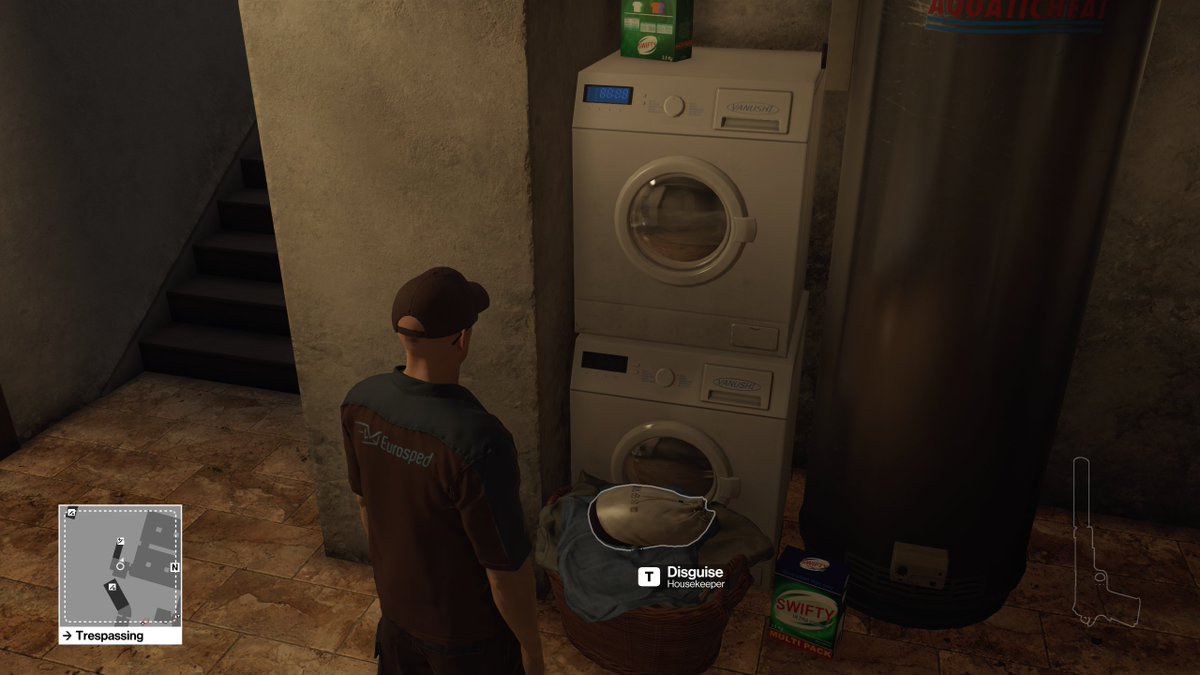 VG_Appliances's tweet image. HITMAN (2016)

These are in the basement of Villa Caruso in the map Sapienza. They look fairly nice. The LCD display is a good touch and one of the machines was running and making a sound which was audible upstairs thanks to the dumbwaiter

#IOInteractive #HITMAN #SquareEnix