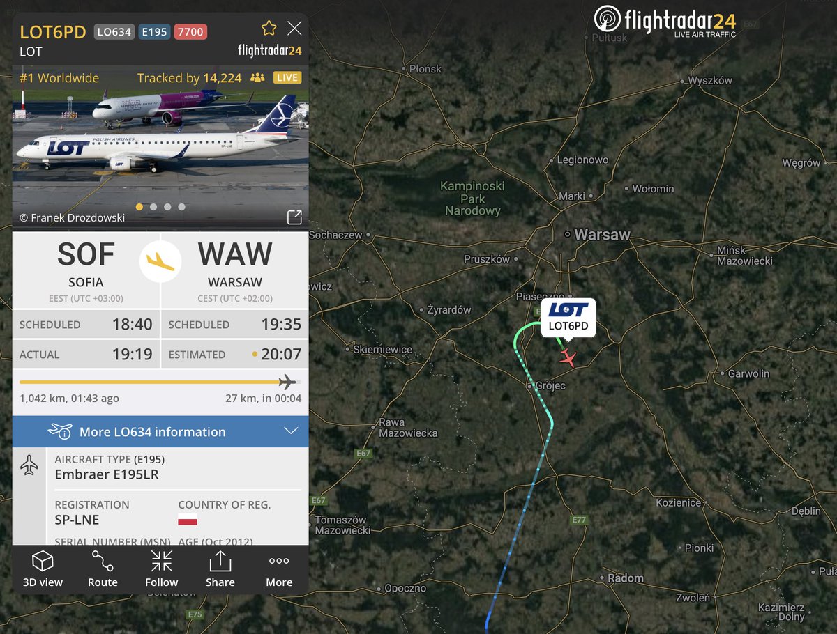 Flightradar24 tweet media
