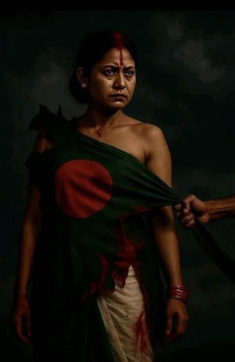 saddamhussainbd's tweet image. In a country that increasingly resembles a fascist Islamist regime, the cries of women and Hindu minorities in Bangladesh continue to go unheard. Each passing day brings another chilling tale of temples desecrated, families displaced, and daughters brutalised.
The latest horror…