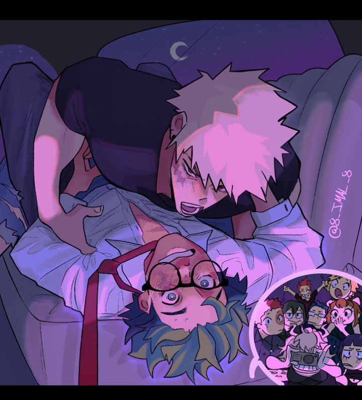 Colored it 🤪✨ #MHA #BKDK