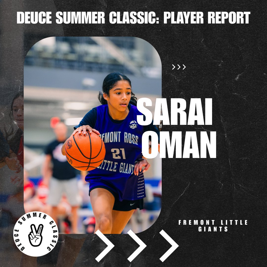 BYOGHS's tweet image. π¨ Player Spotlight: Sarai Oman (2029) of Fremont ross π¨
Poised. Confident. Tough. Sarai made her presence known at the Deuce Summer Classic π₯
β
Another freshman to keep on your radar this season.
πΈ @xDaltonh
π@GOAT___Training
