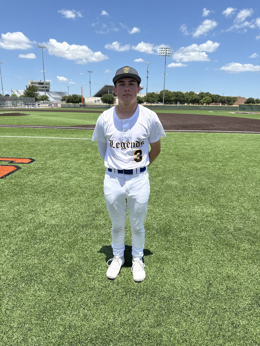 ✭Five Tool Texas✭ (@fivetooltexas) on Twitter photo F: <a href="/TexasLegendsBB/">Texas Legends Baseball (Houston Area)</a> 15, TBT Texas 16U Black 0
PoG: Marcos Torres 2-3, 2B
Pitcher: <a href="/JacksonCote2027/">Jackson Cote</a> 3 IP, 3 K, 0 ER | 1-2 F: <a href="/TexasLegendsBB/">Texas Legends Baseball (Houston Area)</a> 15, TBT Texas 16U Black 0
PoG: Marcos Torres 2-3, 2B
Pitcher: <a href="/JacksonCote2027/">Jackson Cote</a> 3 IP, 3 K, 0 ER | 1-2