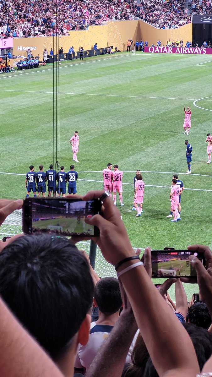 We go again! Round of 16s, FIFA Club World Cup! Inter Miami  vs. PSG 🩷🖤 #FIFACWC