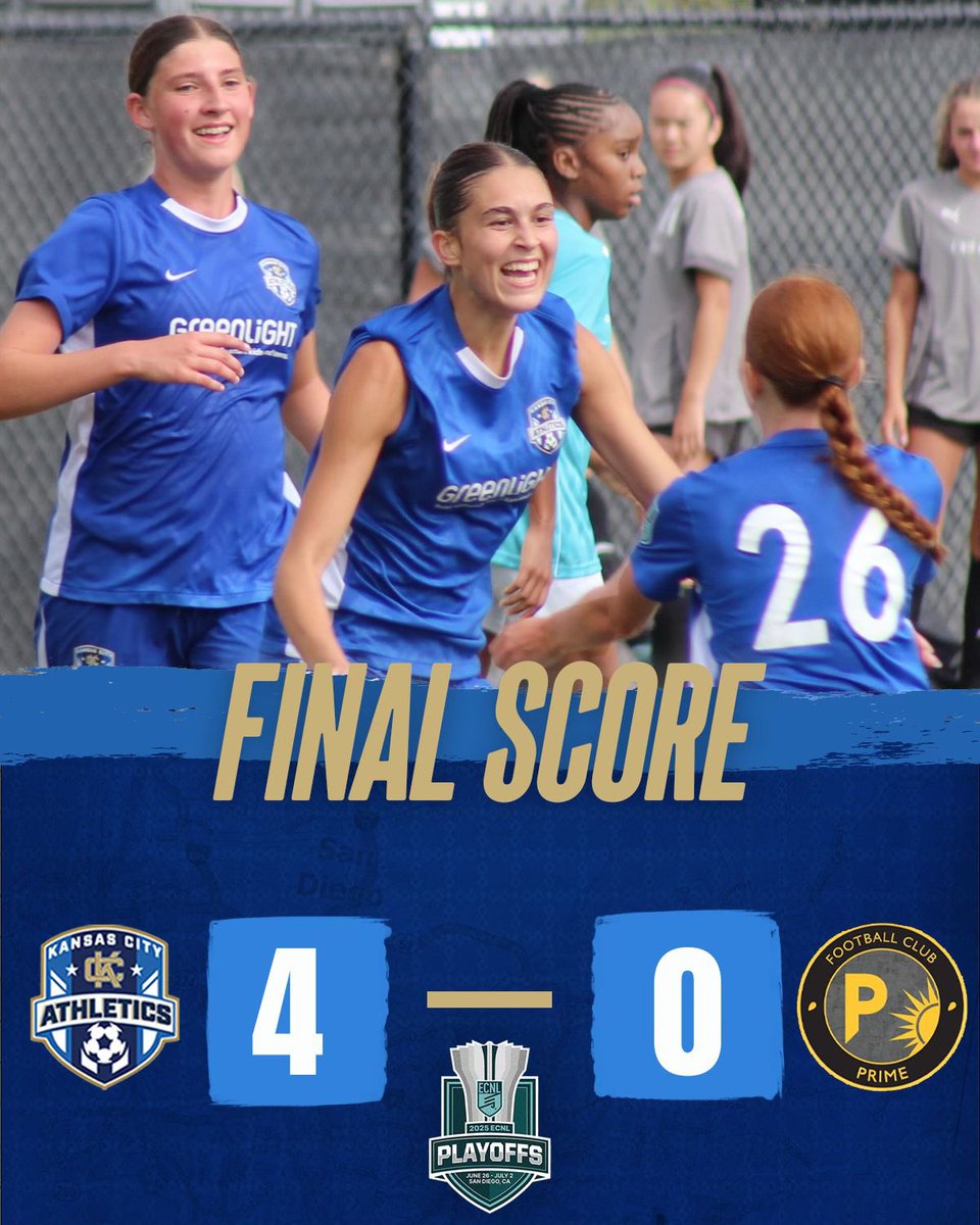 KC Athletics Academy Elite 09 ECNL (@kcaecnl2009) on Twitter photo Strong finish to pool play๐ช๐ป
<a href="/Jacyhackler/">Jacy Hackler 2027</a> โฝ๏ธโฝ๏ธ๐
ฐ๏ธ
<a href="/ChloeGuenther10/">Chloe Guenther</a> โฝ๏ธ๐
ฐ๏ธ
<a href="/AvaBrown84/">Ava Brown #8 (2027)</a> โฝ๏ธ
<a href="/AdelyneDancy/">Adelyne Dancy</a> ๐
ฐ๏ธ
<a href="/EvieKincaid09/">Evie Kincaid</a> ๐
ฐ๏ธ
<a href="/gillis_peyton/">Peyton Gillis</a> <a href="/adelynn_forge/">Adelynn Forge 2028 ECNL GK</a> ๐งผ๐ฐ
<a href="/MarcusKelcher/">Marcus Kelcher</a> <a href="/ImYouthSoccer/">ECNL/GA/Recruiting/College Soccer</a> <a href="/ImCollegeSoccer/">College Soccer Truth โข</a> <a href="/TopDrawerSoccer/">TopDrawerSoccer</a> <a href="/PrepSoccer/">Prep Soccer โฝ๏ธ</a> <a href="/TheSoccerWire/">SoccerWire</a> <a href="/ECNLgirls/">ECNL Girls</a> <a href="/AthleticsKC/">KC Athletics Soccer Club</a> Strong finish to pool play๐ช๐ป
<a href="/Jacyhackler/">Jacy Hackler 2027</a> โฝ๏ธโฝ๏ธ๐
ฐ๏ธ
<a href="/ChloeGuenther10/">Chloe Guenther</a> โฝ๏ธ๐
ฐ๏ธ
<a href="/AvaBrown84/">Ava Brown #8 (2027)</a> โฝ๏ธ
<a href="/AdelyneDancy/">Adelyne Dancy</a> ๐
ฐ๏ธ
<a href="/EvieKincaid09/">Evie Kincaid</a> ๐
ฐ๏ธ
<a href="/gillis_peyton/">Peyton Gillis</a> <a href="/adelynn_forge/">Adelynn Forge 2028 ECNL GK</a> ๐งผ๐ฐ
<a href="/MarcusKelcher/">Marcus Kelcher</a> <a href="/ImYouthSoccer/">ECNL/GA/Recruiting/College Soccer</a> <a href="/ImCollegeSoccer/">College Soccer Truth โข</a> <a href="/TopDrawerSoccer/">TopDrawerSoccer</a> <a href="/PrepSoccer/">Prep Soccer โฝ๏ธ</a> <a href="/TheSoccerWire/">SoccerWire</a> <a href="/ECNLgirls/">ECNL Girls</a> <a href="/AthleticsKC/">KC Athletics Soccer Club</a>