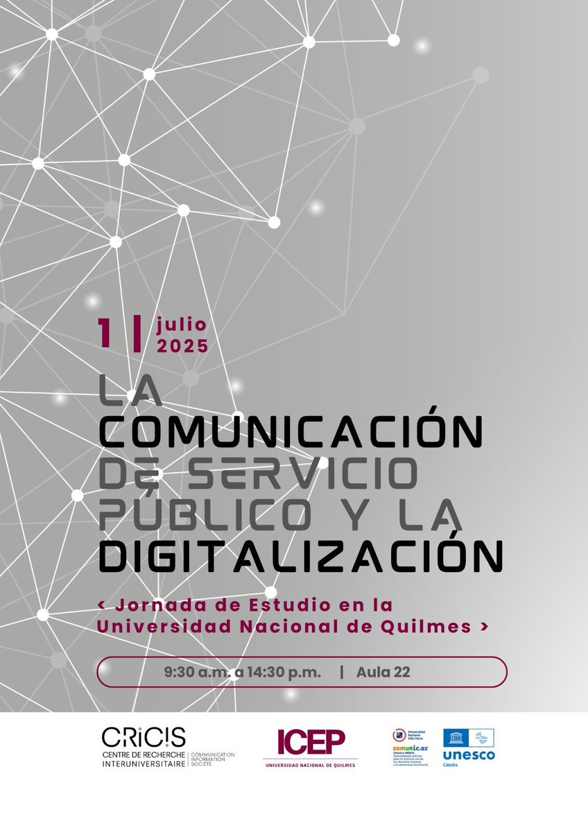 aracalacana's tweet image. este martes en la UNQ, @CentroICEPUNQ