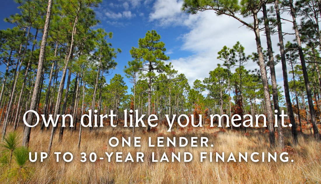 SWGAFarmCredit's tweet photo. We make it easy to finance your dream property with up to 30-year financing terms. Call Jack Davis at 229-220-9857 📞 https://t.co/pDo1sUpPgJ