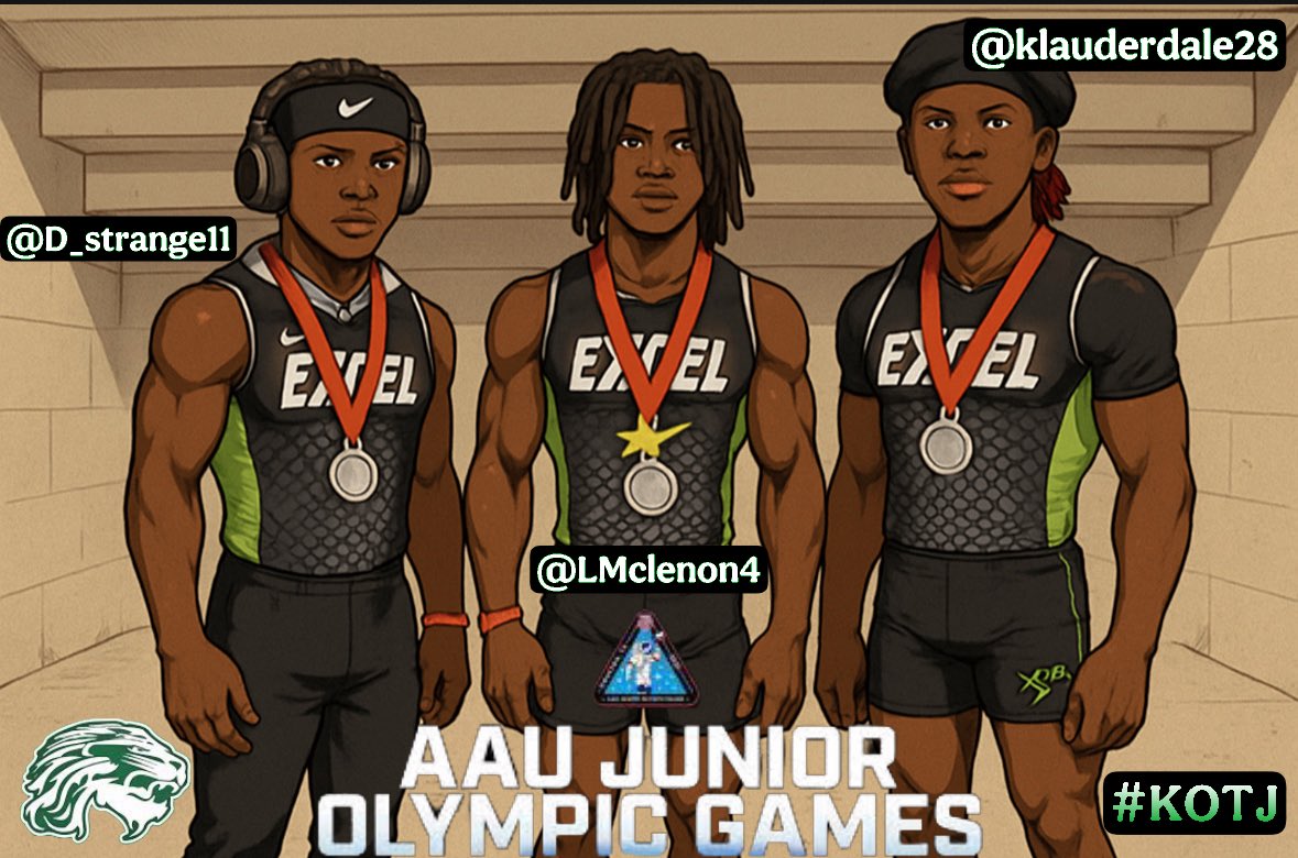 <a href="/SpringISDAthl/">Spring ISD Athletics</a> <a href="/SpringISD/">Spring ISD</a> <a href="/SpringFootball/">Spring Lions HS Football</a> <a href="/D_strange11/">Dominique Strange</a> <a href="/klauderdale28/">Kevunn Lauderdale</a> <a href="/LMclenon4/">Landon “ BIRD “Mclenon</a>  Congratulations to the following SHS 🦁LIONS C/O 2028 Athletes on qualifying for 2025 AAU Junior Olympics 🇺🇸🇺🇸
D.Strange - 4x100 / Long Jump
K.Lauderdale - 4x100
L. Mclenon - 4x100 / 200m