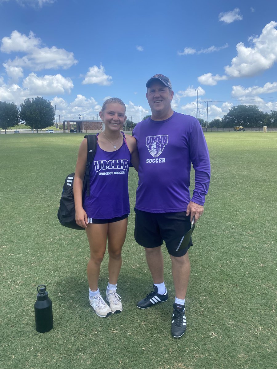I had a blast this weekend at the <a href="/CruWomensSoccer/">UMHB Women's Soccer⚽️</a> camp. Thank you coach Elkins for the coaching and feedback, I learned a lot and met some great people! hope to be back soon! GO CRUS💜⚽️
<a href="/FarmersWSoccer/">Lewisville Girls Soccer</a> <a href="/StingSoccerClub/">Sting Soccer Club</a> <a href="/CollegeSoccerID/">College Soccer ID</a>
