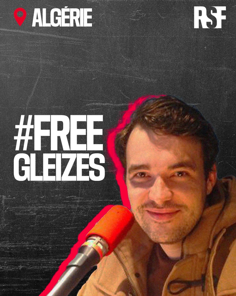 Libérez notre journaliste Christophe Gleizes, condamné à 7 ans de prison ferme par la justice algérienne !

▶️ En savoir plus society-magazine.fr/christophe-gle…
