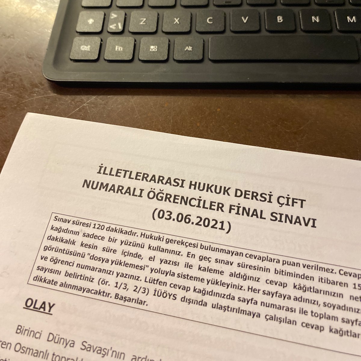 Kardesim ben demiyorum kitapta yazıyor ne halt olduğu