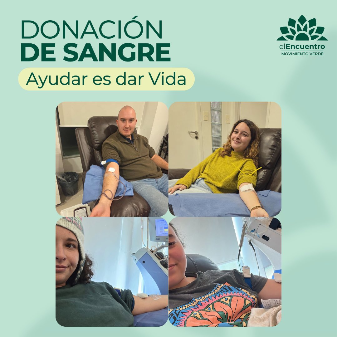 🩸✨ En el marco de nuestro nuevo proyecto de activismo y bienestar, fuimos al Hospital a donar sangre.

Sabemos que donar salva vidas, pero también creemos que el compromiso social no se queda en las palabras. 

Gracias a quienes se sumaron. Esto recién empieza ❤️