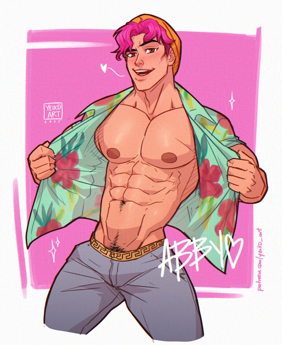 yeiko_art's tweet image. Heyo! I wanted to quickly jump onto the #KPopDemonHunters fanart train and share this sketch I made of Abby~🌽 Handsome guy indeed.
#Fanart
-
-
Do check out my P4tr30n for more nice and spicy stuff. Your support is highly appreciated! 💖