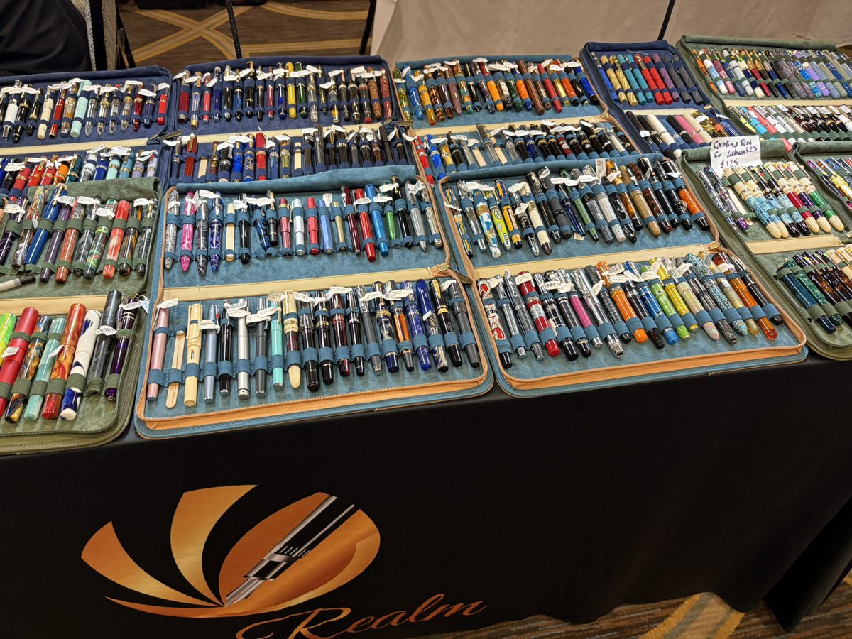 keenoy's tweet image. Made it to the Pen Show today! Always interesting to see the range of styles, brands, and people who share a love for all things pens. Enjoyed this day from start to finish—and I’m already looking forward to next year.