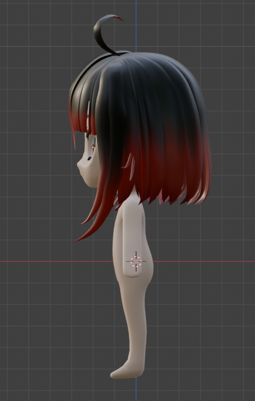 KriszSwainer's tweet photo. #ENVtuber #VtuberUprisings #Vtuber #3DModel #Chibi #blender #AnimeArt 

❗UPDATE❗
- New body
- Some new textures
- Hair https://t.co/UCtXnqz2xx