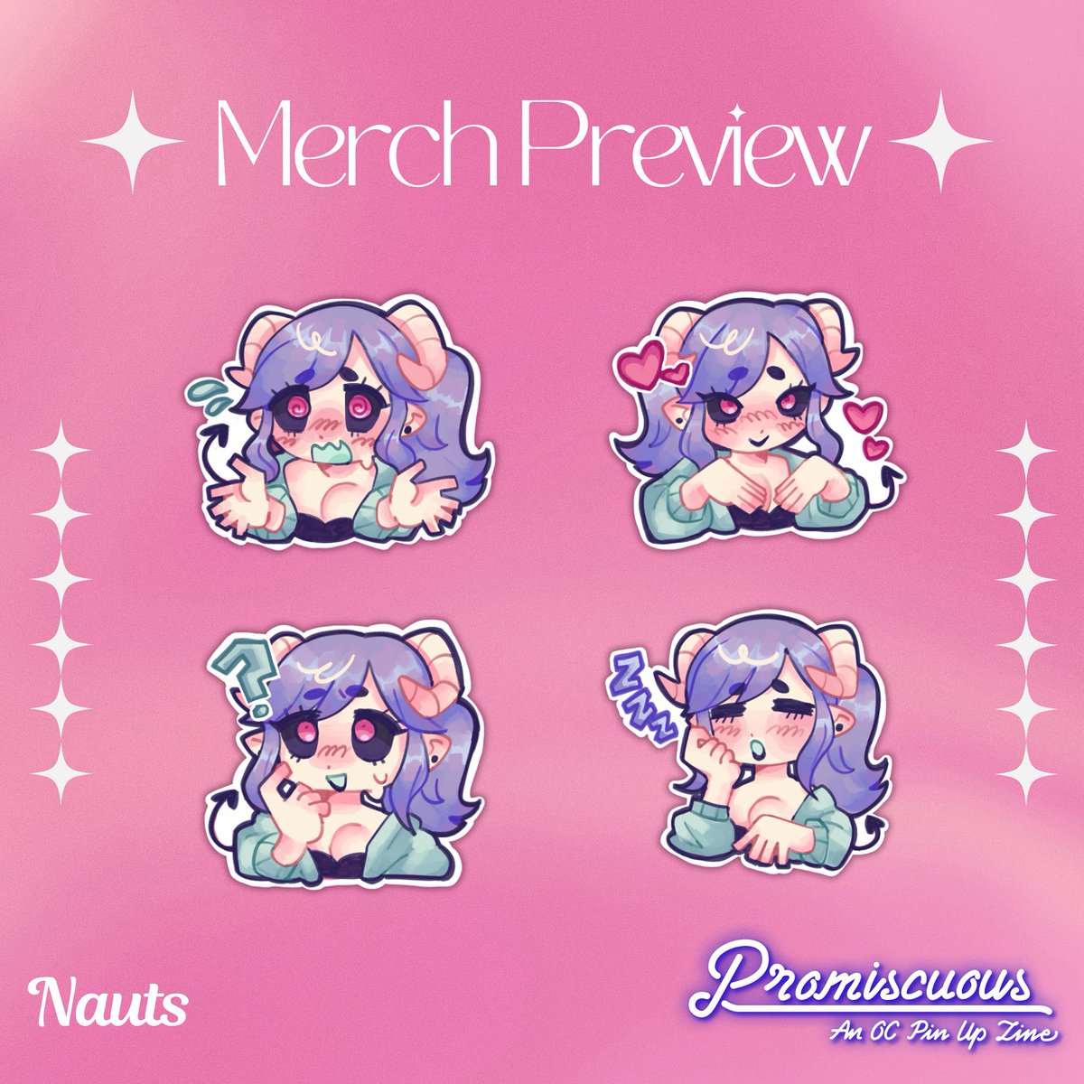 PromiscuousZine's tweet image. ✨🌸 MERCH PREVIEW 🌸✨

Emotes by: @nautsica (+instagram)

🗓️ Preorders: June 1st - June 30th

🛒 promiscuous.bigcartel.com