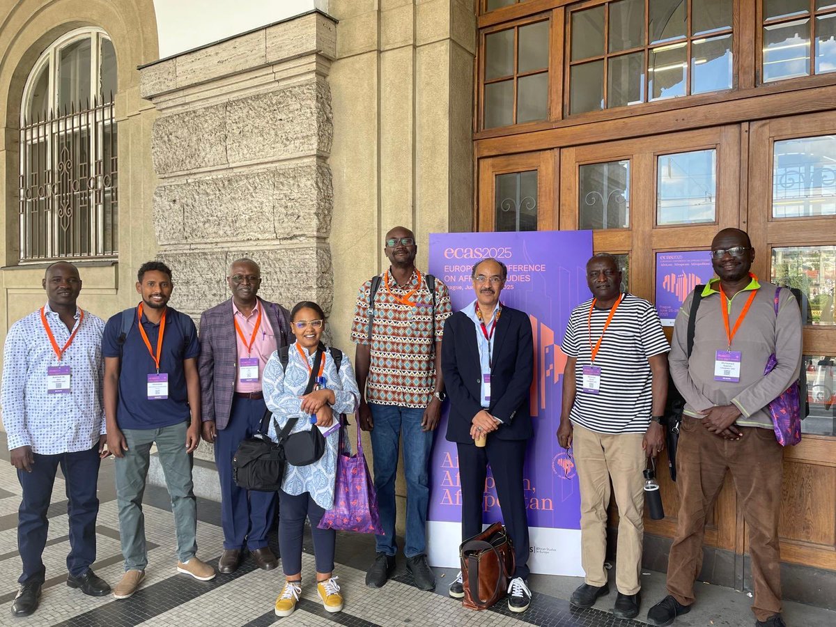 Sudanese scholars at the European African Studies Conference in Prague continue to inspire and sustain wide ranging research on Sudan 🇸🇩✌️👍