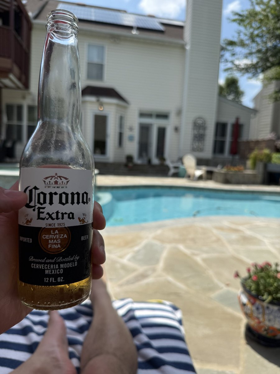 uv 8, spf 30, and a corona are the best combo for a sunday afternoon