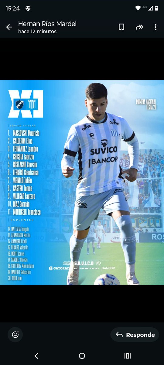 Racing con cambio de arquero y el debut de la Tota.. Árbitro Comesaña