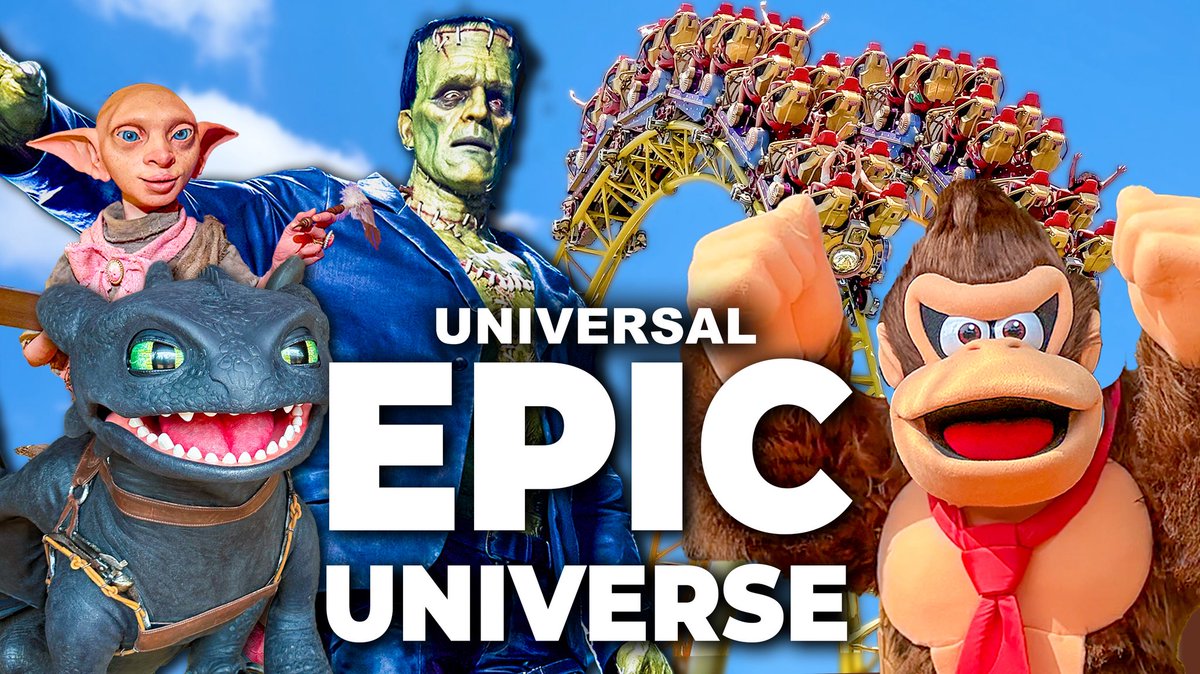 TPMvideos's tweet image. Had an absolute blast visiting EPIC Universe so here are 10 of the most mind-blowing experiences the park has to offer youtu.be/Ihqy6AGLU-k