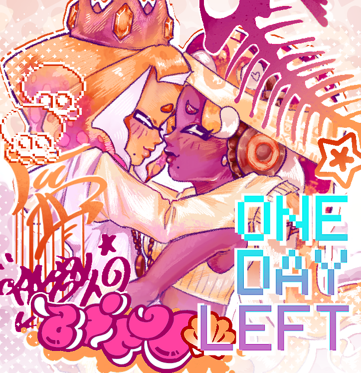 SObligatozine's tweet image. Only one day remains before Spectrum Obligato's release! Rockin' the mic together till the end of time!
#Splatoon3 #Splatoon #splatoonzine