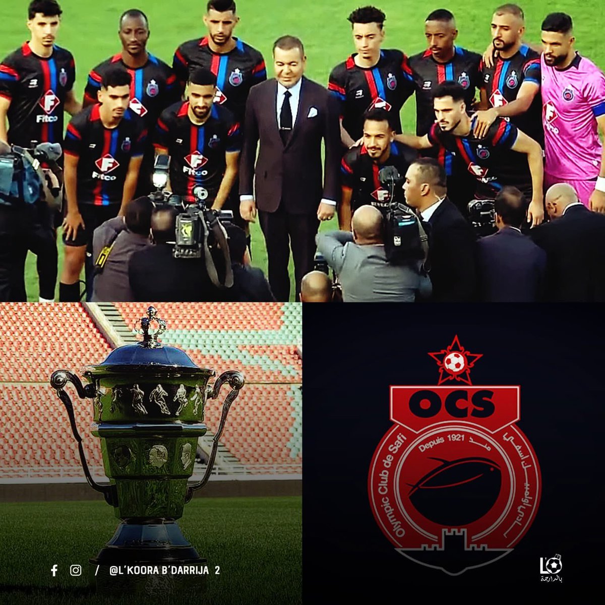 المجد للأوفياء ، المجد للحب اللامشروط ، المدينة تستحق أن تفرح ، فمبروك لأولمبيك أسفي و لسكان حاضرة المحيط ❤️