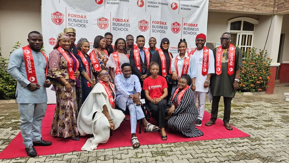 OgakwuJr's tweet photo. Today was graduation day for the June Cohort after 8 days of intensive training on public speaking at the Fordax Training Academy. Once again, I want to sincerely congratulate all the graduands for their outstanding performance and commitment to the training. See you at the top! https://t.co/jggS8KzQ45