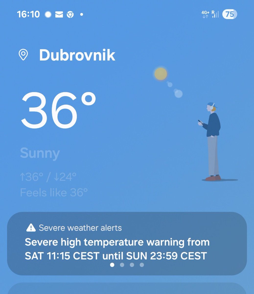 Just back from Croatia,  my god it was hot #weather