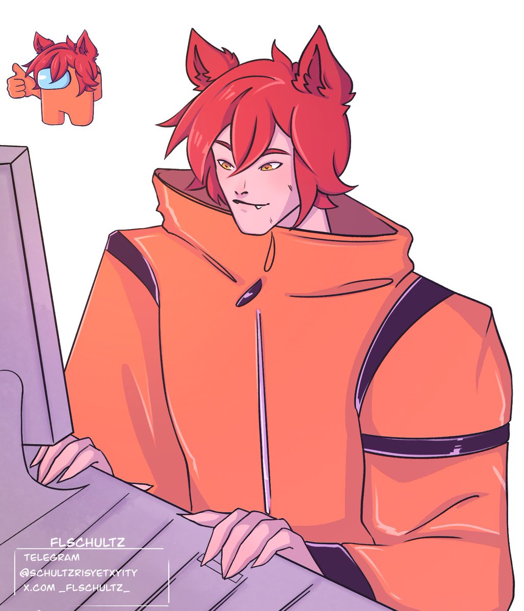 _FlSchultz_'s tweet image. #threshyone #thresh #yone #sett #aphelios #alune 

Amogus 😈

/Very old drawing, but I'll finally post it/