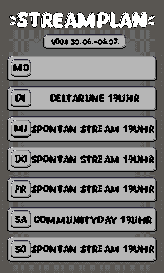 Streamplan für die Woche :D twitch.tv/shawngesellgam…