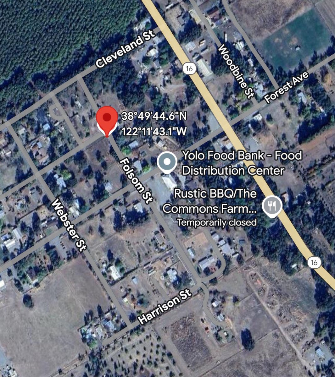 CALFIRELNU's tweet photo. #FolsomFire: CAL FIRE and local agencies are responding to a vegetation fire in Guinda near Thurman St and Folsom St. The fire is approximately 1/2 acre, burning in grass at a medium rate of spread with two structures threatened. https://t.co/ElyW7bHxIM