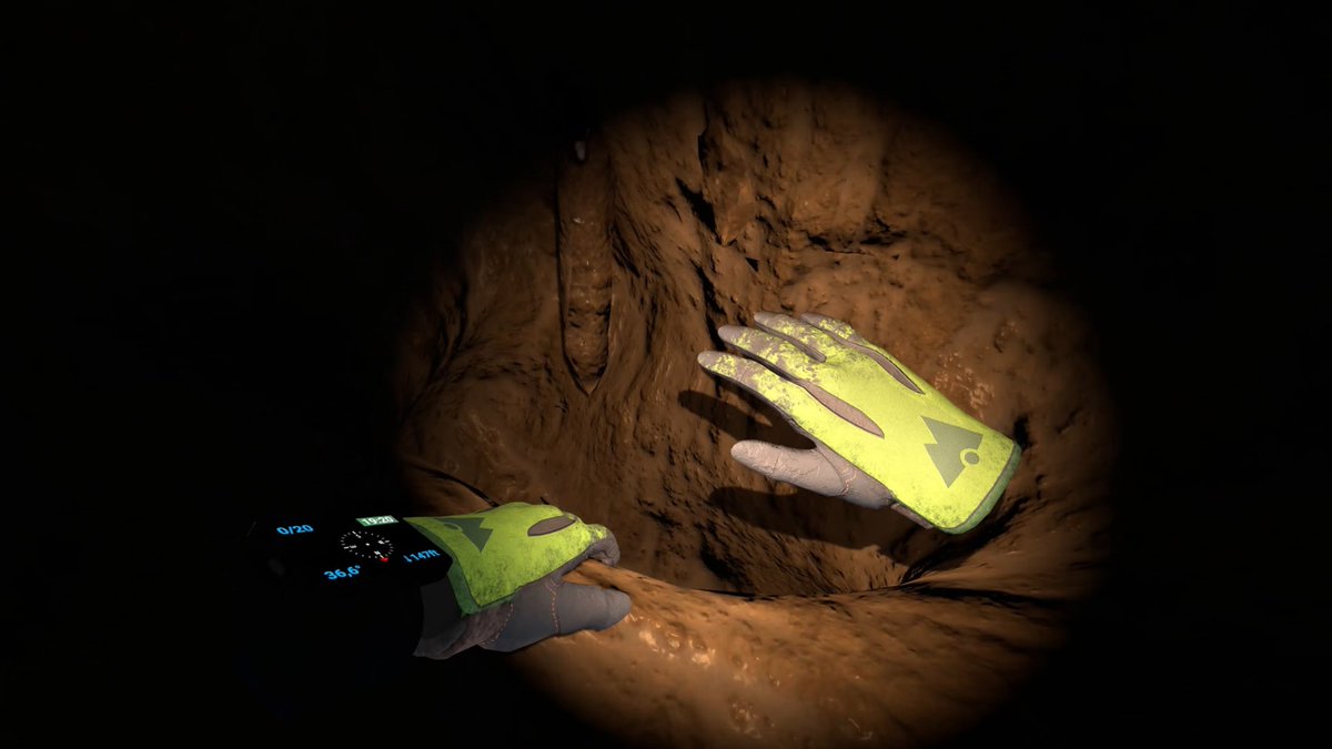 KrolMichal's tweet photo. Na MetaQuest trafiła przygodówka Cave Crave od studia @3RGamesSA. Cena 15 dolarów.

MQ: https://t.co/NsahzirwOt

#polskiegry #3RGames #MetaQuest #VR