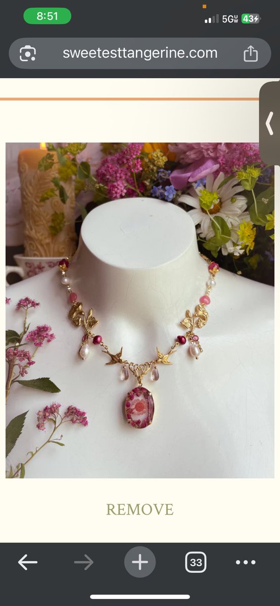 lightlycoqui's tweet photo. @buggirl I think this is my third necklace! I’m so excited! It’s like it was made for ME. I love birds! And the burgundy/pink color! Thank for making such beautiful art! https://t.co/PxwzzvTSwf