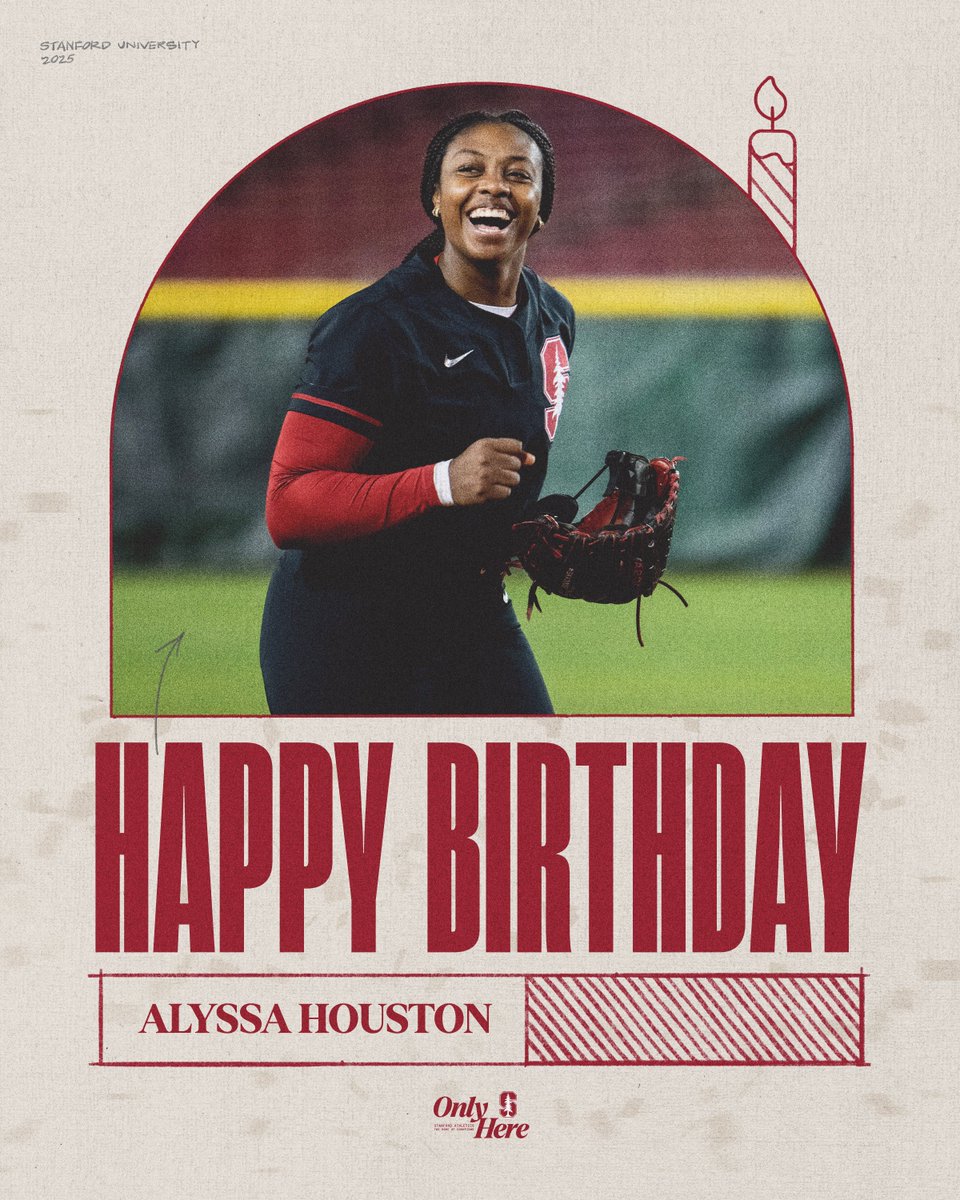 StanfordSball's tweet image. 🎂🎂 Happy happy birthday to Alyssa Houston!
#GoStanford