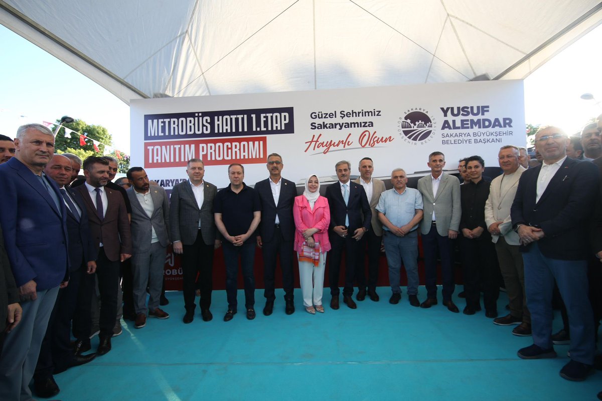 📍Metrobüs Hattı 1. Etap Tanıtım Sürüşü 

📸 📸