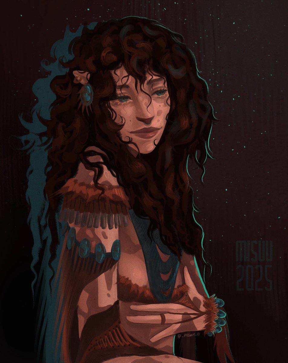 _misuuu_uu's tweet image. navi girl with vitiligo and curls 馃ス
#avatar #art #avataroc #oc #navi #navioc #artist #avatarart