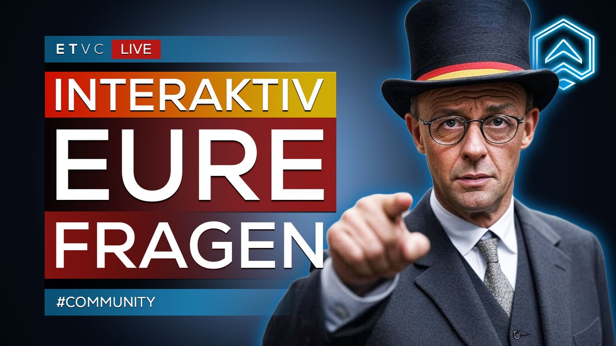 🟥 EURE FRAGEN - Meine Antworten #1 | #INTERAKTIV ► 21.15 Uhr auf ETVC ► youtube.com/watch?v=i7VKeE…