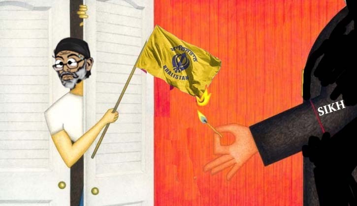 M S khangura (@khangura_m007) on Twitter photo That Khalistani flag doesn’t represent Sikhs, it represents paid puppets sitting abroad!
#TrueSikhsForPeace #ExposeKhalistan #StopForeignAgenda That Khalistani flag doesn’t represent Sikhs, it represents paid puppets sitting abroad!
#TrueSikhsForPeace #ExposeKhalistan #StopForeignAgenda