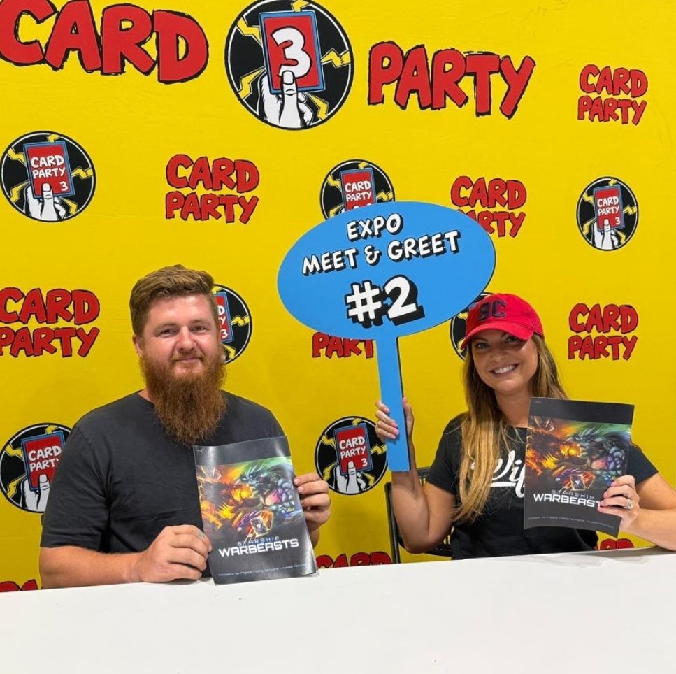 At #cardparty in the #tampaconventioncenter